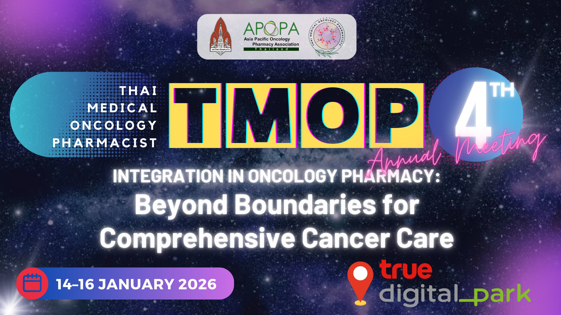 TMOP_2026 Thai Medical Oncology Pharmacists (TMOP) annual meeting ครั้งที่ 4
